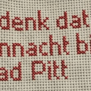 Kruissteek Brad Pitt